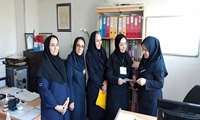 توزیع پمفلت های آموزشی بیماری هپاتیت در مرکز آموزشی درمانی قلب حضرت سیدالشهداء(ع)